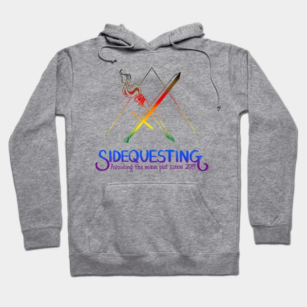 Pride Sidequesting Logo Hoodie by Sidequesting